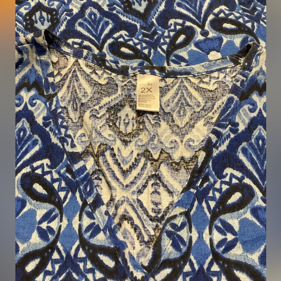 👍5 for 20👍Ladies Size 2XL Just Be Scrub Top - Picture 12 of 13